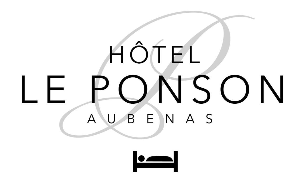 Hotel Le Ponson Aubenas Dış mekan fotoğraf